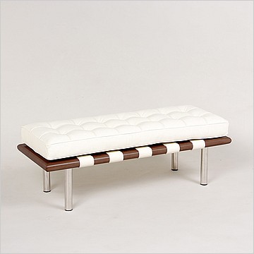 Modern Classics Barcelona Bench - Frame View 4