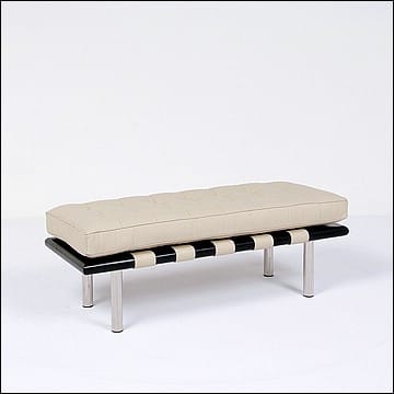 Mies van der Rohe Style: Exhibition Narrow Bench
