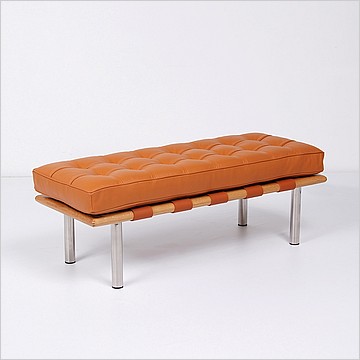 Mies van der Rohe Style: Exhibition Narrow Bench