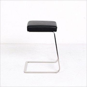 Mies van der Rohe Style: Exhibition Counter Height Bar Stool