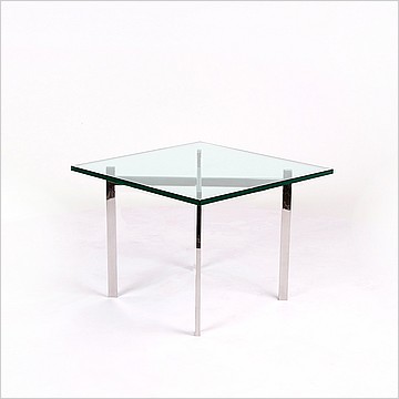 Mies van der Rohe Style: Exhibition Side Table
