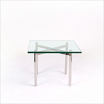 Mies van der Rohe Style: Exhibition Side Table
