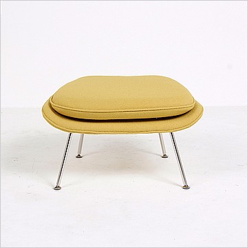 Saarinen Womb Ottoman -Chartreuse Green