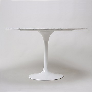 Saarinen Style: Tulip Bistro Table Round - 30 Inch Diameter