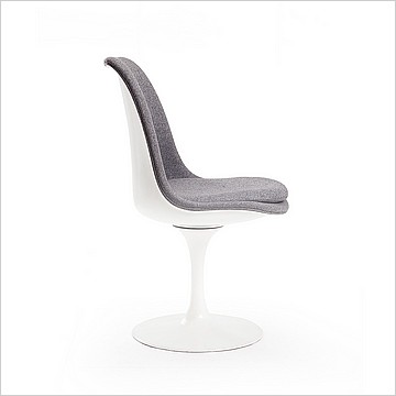 Saarinen Style: Tulip Side Chair - Fully Upholstered