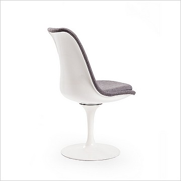 Saarinen Style: Tulip Side Chair - Fully Upholstered