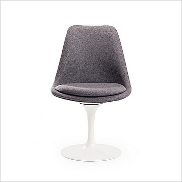 Saarinen Style: Tulip Side Chair - Fully Upholstered