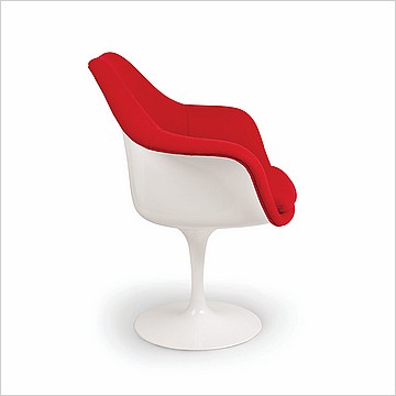 Saarinen Style: Tulip Arm Chair - Fully Upholstered