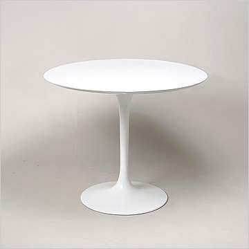 Saarinen Style: Tulip Dining Table Round - 36 Inch Diameter