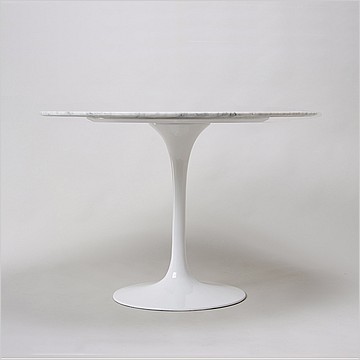 Saarinen Style: Tulip Dining Table Round - 42 Inch Diameter