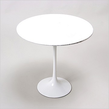 Eero Saarinen Style: Tulip Coffee Table 35 inch Round - Quartz Top