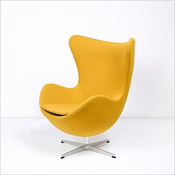 Jacobsen Egg Chair - Citrus Yellow