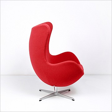 Jacobsen Egg Chair - Cayenne Red