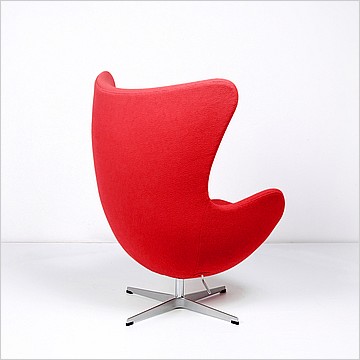 Jacobsen Egg Chair - Cayenne Red