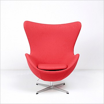 Jacobsen Egg Chair - Cayenne Red