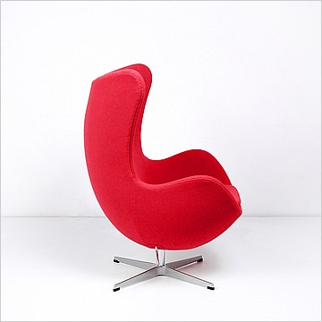 Jacobsen Egg Chair - Poppy Orange