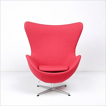 Jacobsen Egg Chair - Poppy Orange