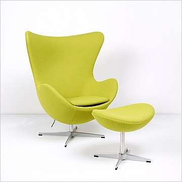 Jacobsen Egg Chair - Lime Green