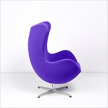 Jacobsen Egg Chair - Plum Purple