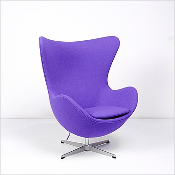 Jacobsen Egg Chair - Plum Purple