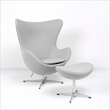 Jacobsen Egg Chair - Smoke Gray