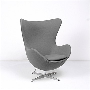 Jacobsen Egg Chair - Mica Gray