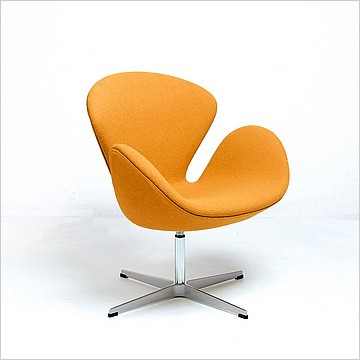 Jacobsen Swan Chair - Melon Orange