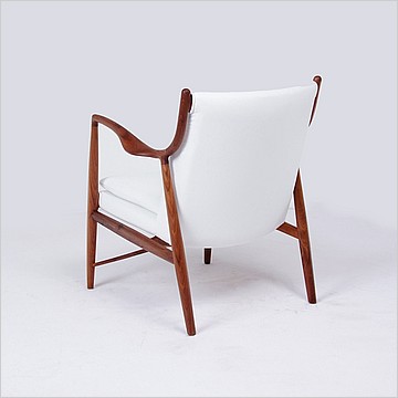 Chair 45 - Porcelain White Leather