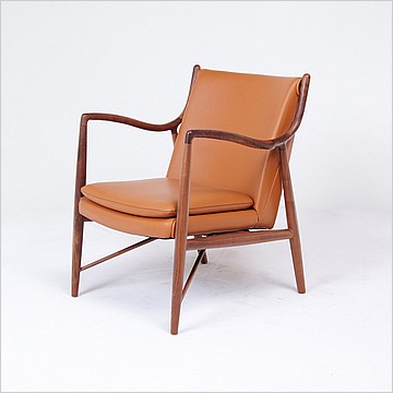 Chair 45 - Sienna Brown Leather