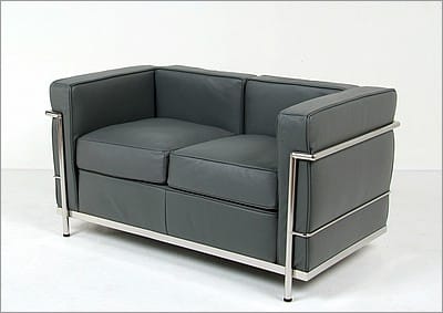 Corbusier Style: Petite Loveseat