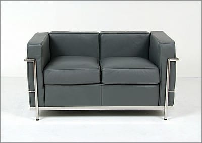 Corbusier Style: Petite Loveseat