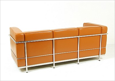 Petite Sofa - Saddle Brown Leather