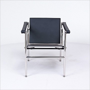 Basculant Chair - Premium Black Leather