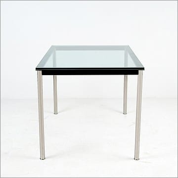 Corbusier Dining Table - Glass Top