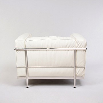 Grande Feather Relaxed Lounge Chair - Alpine White