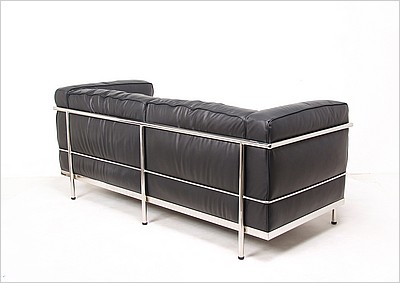 Corbusier Style: Grande Feather Relaxed Loveseat