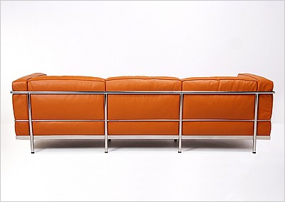 Grande Feather Relaxed Sofa - Honey Tan Leather