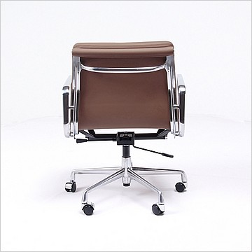 Soft-Pad Office Chair - Mid-Back - Aluminum Frame
