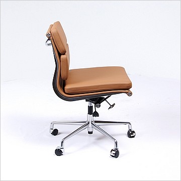 Soft-Pad Office Chair - Mid-Back - Armless