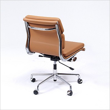 Soft-Pad Office Chair - Mid-Back - Armless