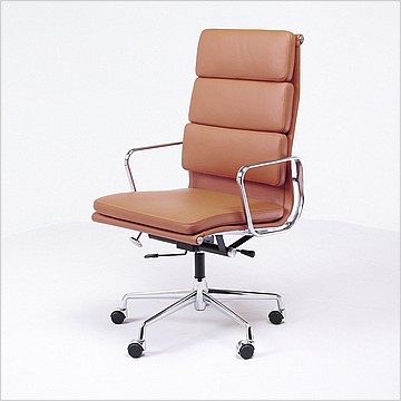 Charles Eames Style: Soft Pad Office Chair (High Back)