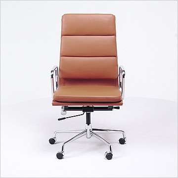 Charles Eames Style: Soft Pad Office Chair (High Back)