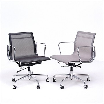 Charles Eames Style: Mid-Back Office Chair - Mesh