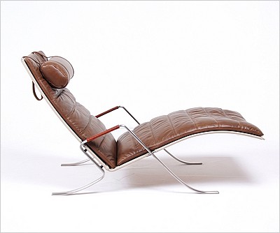 Fabricius & Kastholm: FK87 Grasshopper Chair- Muddy Brown