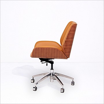 Morano Office Task Chair - Walnut Veneer Back