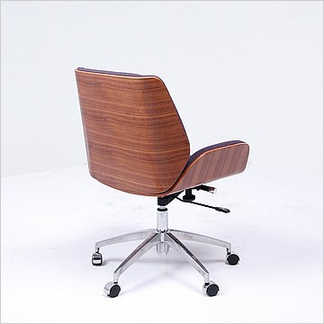 Morano Office Task Chair Walnut Veneer Back - Modern Classics