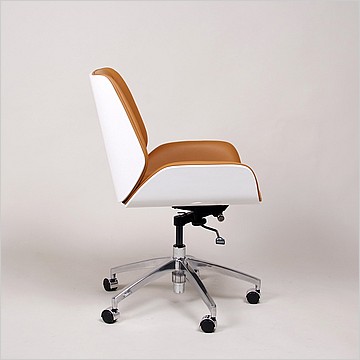 Morano Office Task Chair White Back - Modern Classics