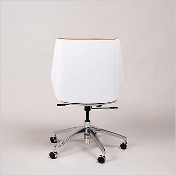 Morano Office Task Chair White Back - Modern Classics