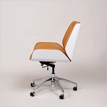Morano Office Task Chair White Back - Modern Classics