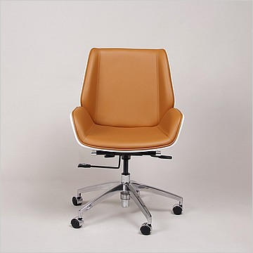 Morano Office Task Chair White Back - Modern Classics